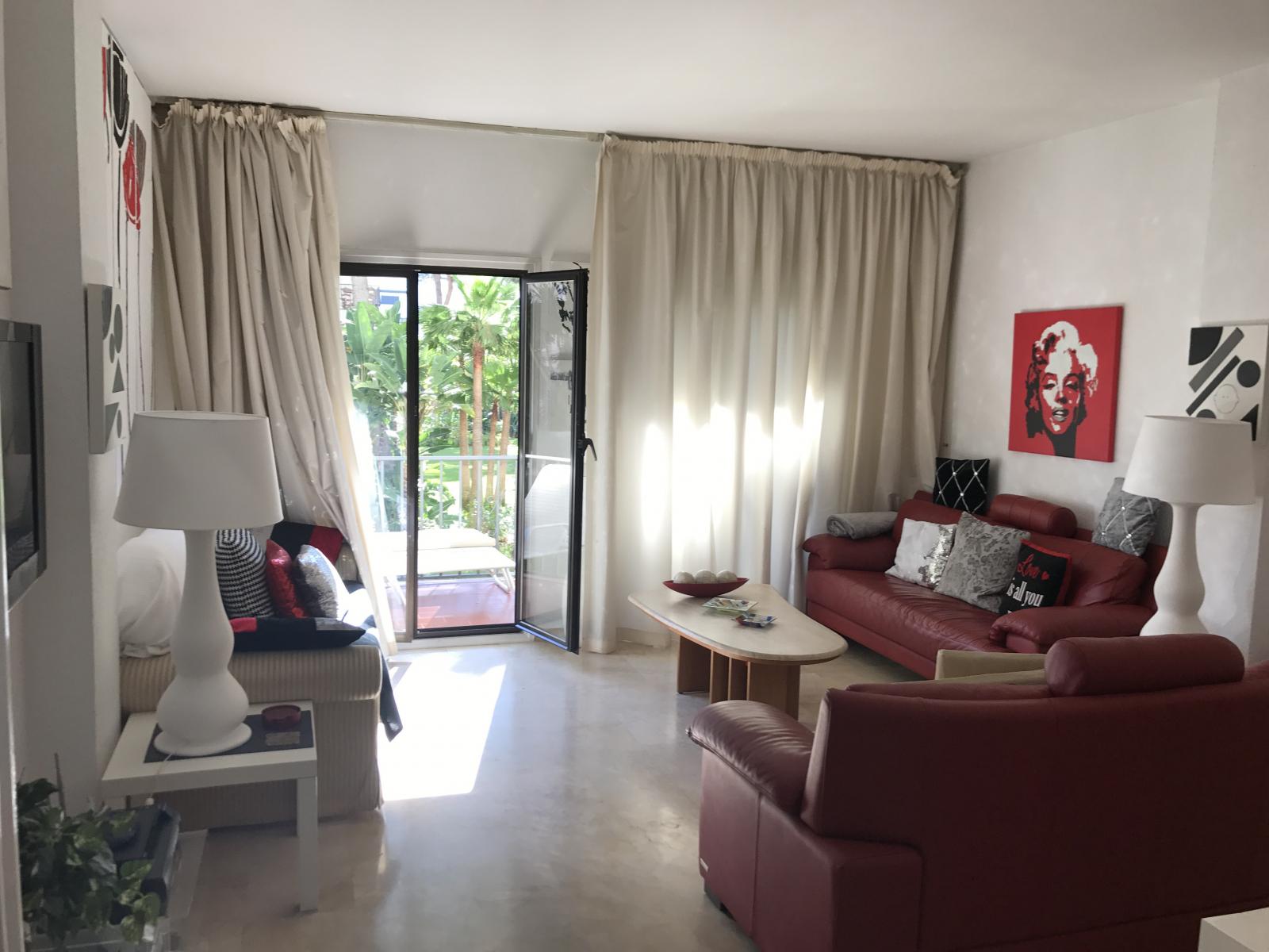 Lägenhet hyra semesterbostad i Nueva Andalucía (Marbella)
