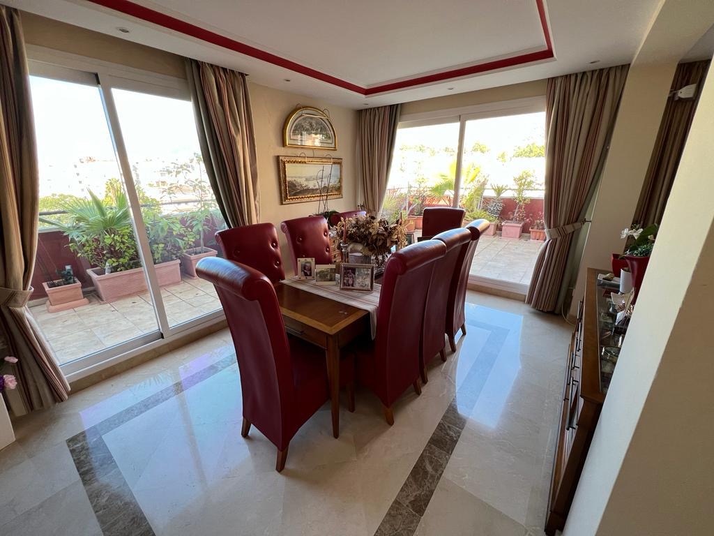 Penthouse te huur in Marbella Pueblo